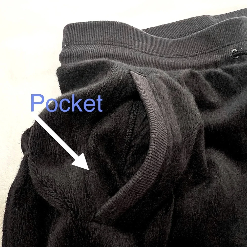 Athleta Double Karma Cozy Recover Joggers Black Size Medium  NWT - Picture 5 of 15